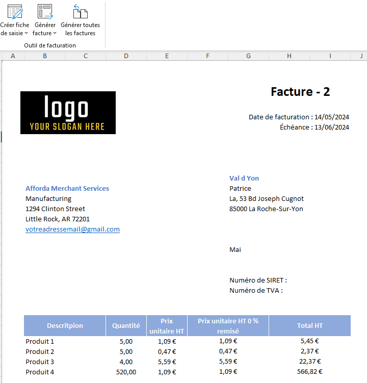 Solution de gestion automatique de factures